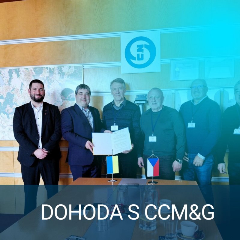 Podepsali jsme s ukrajinským certifikačním centrem CCM&G dohodu o obchodní a odborné spolupráci